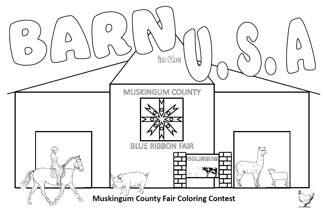 Muskingum County Fair Coloring Contest